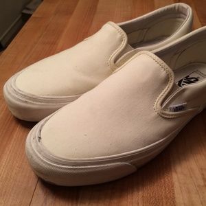 Vans Vault OG Slip On LX Canvas - Classic White